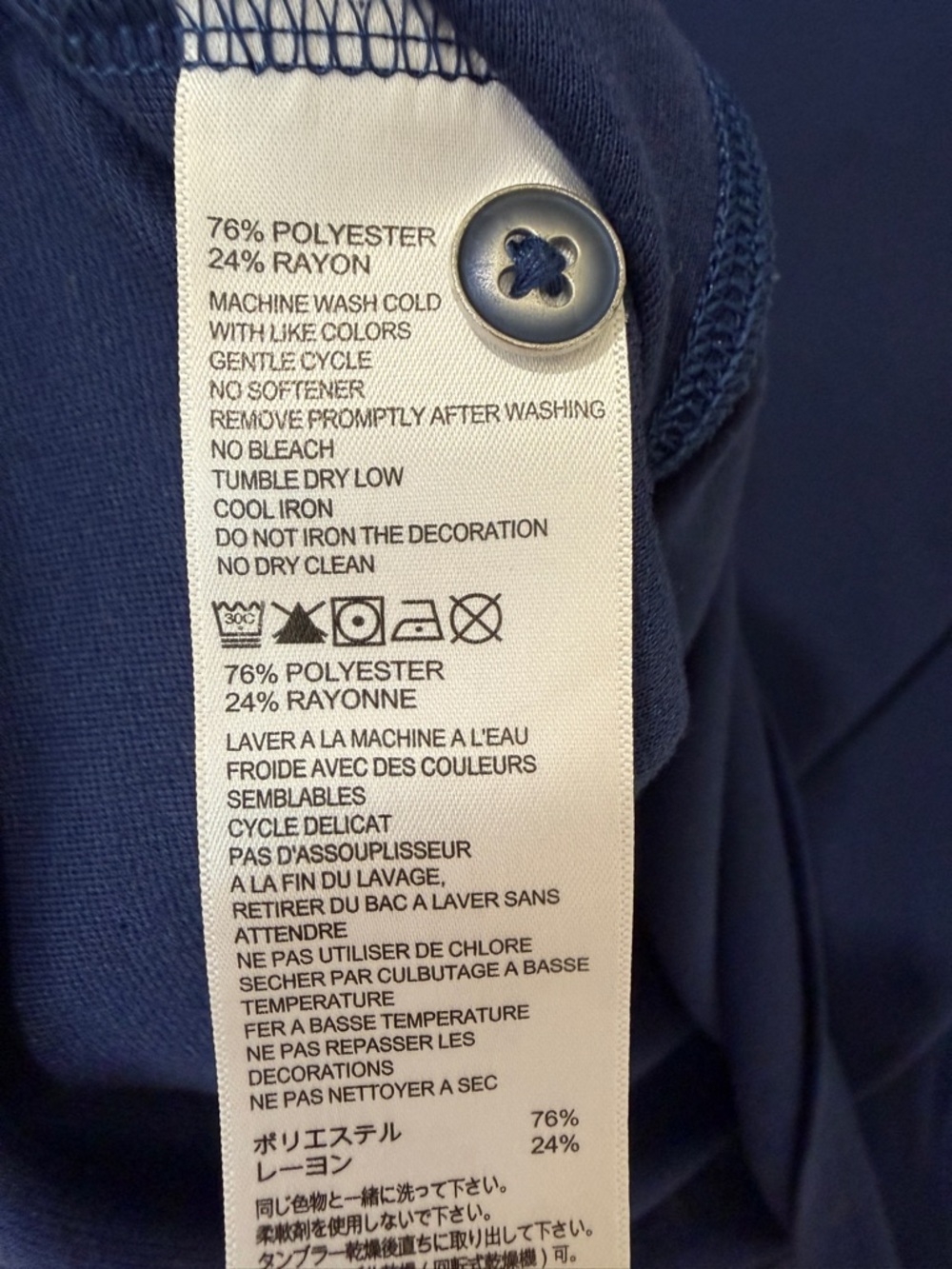 Tommy Bahama Blue Polo Shirt Men’s Medium Short Sleeve Classic Casual - Picture 3 of 4